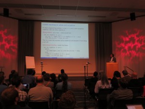 Xavier Leroy presenting the OCaml 4.02 release